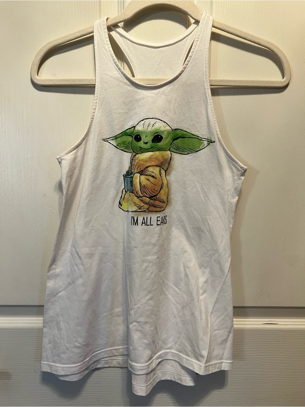 Baby Grogu Print Tank Top